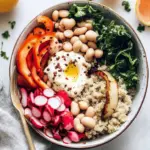 Spring Buddha Bowl with Quinoa & Lemony White Beans