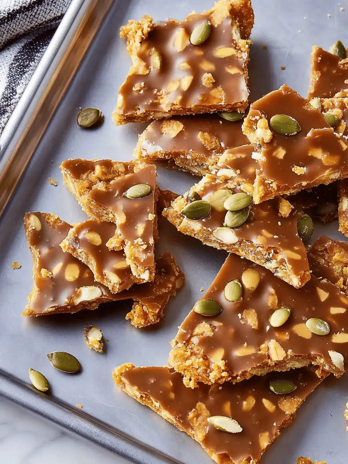 Pumpkin Seed Toffee