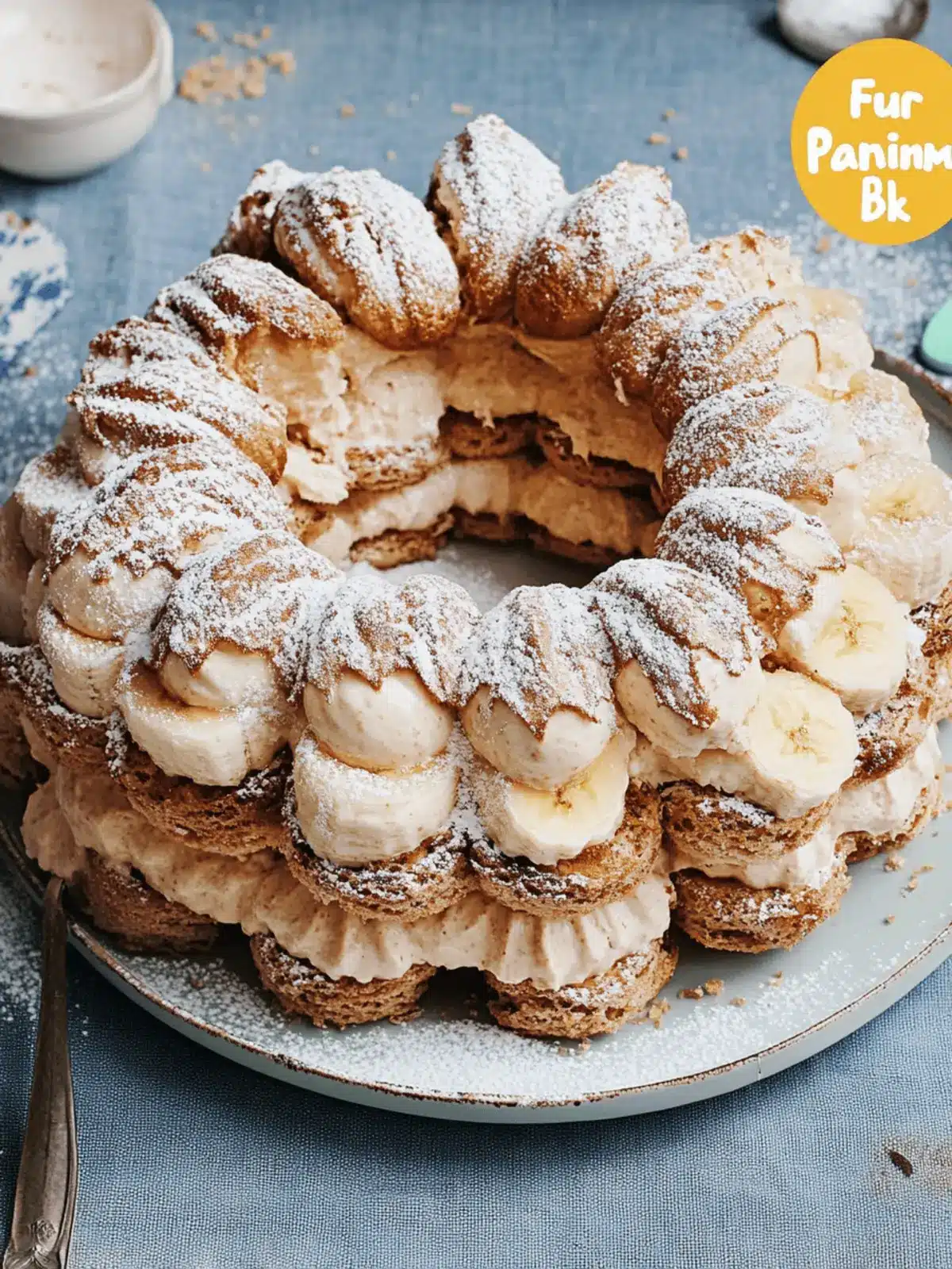 Banana Pudding Paris-Brest