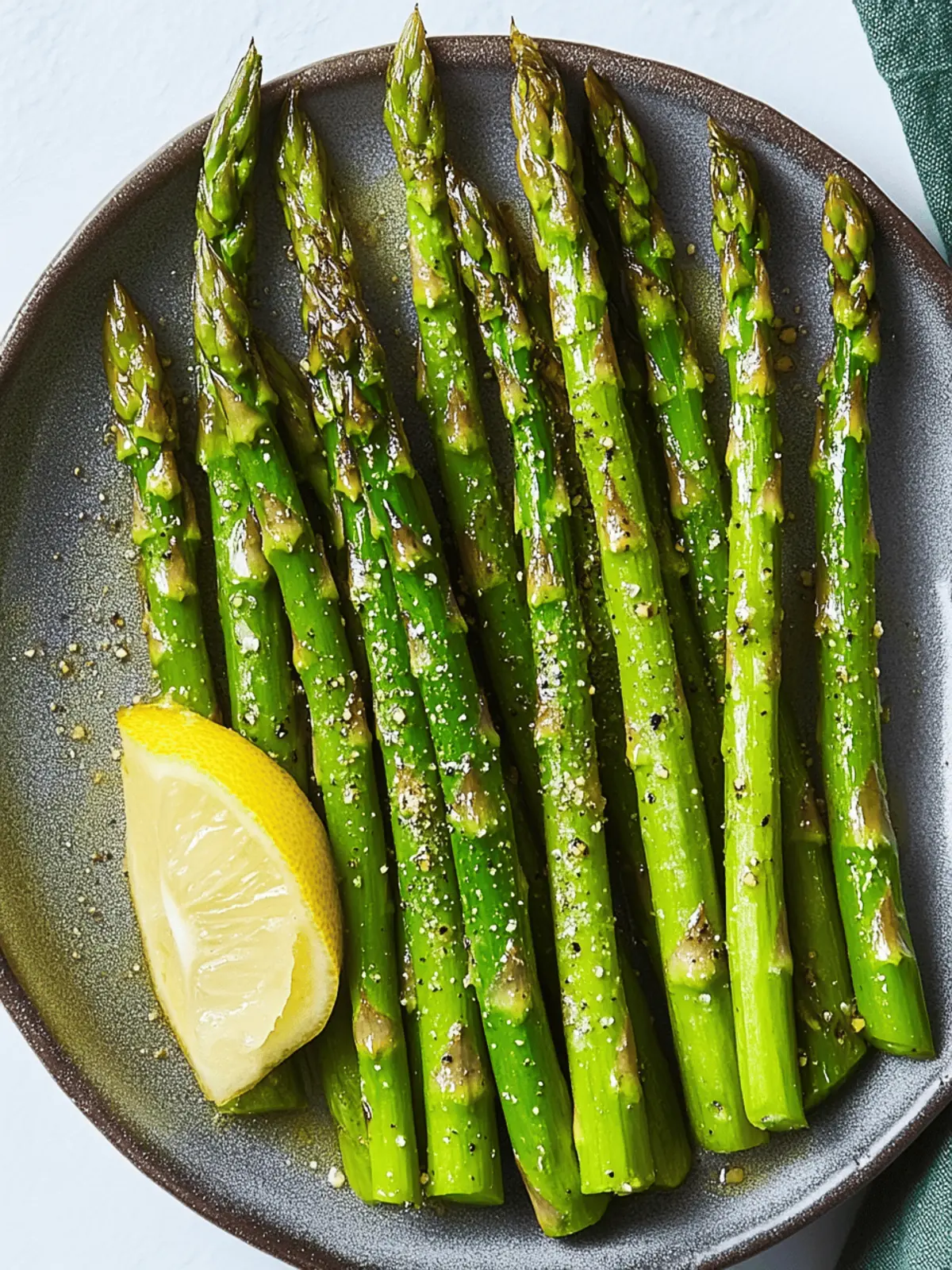 Steamed Asparagus