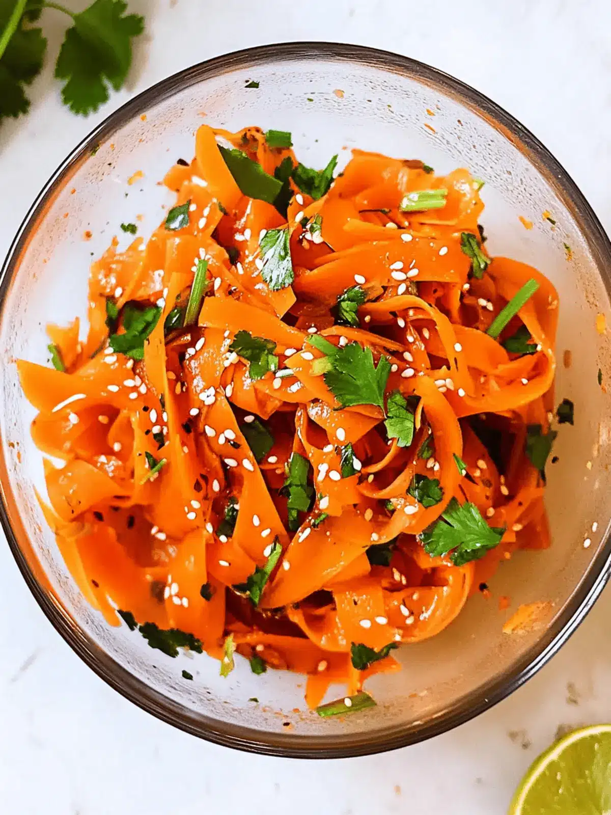 Raw Carrot Salad