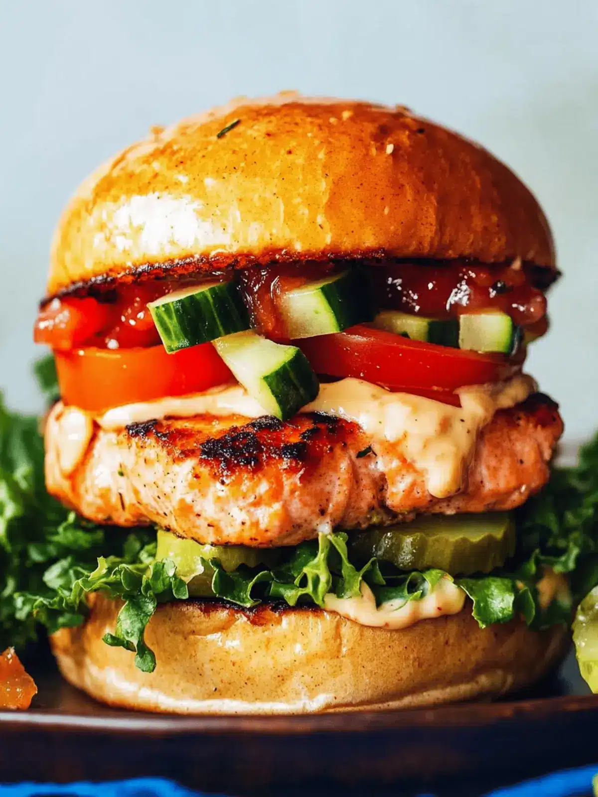 The Ultimate Salmon Burger (30 Minutes!)