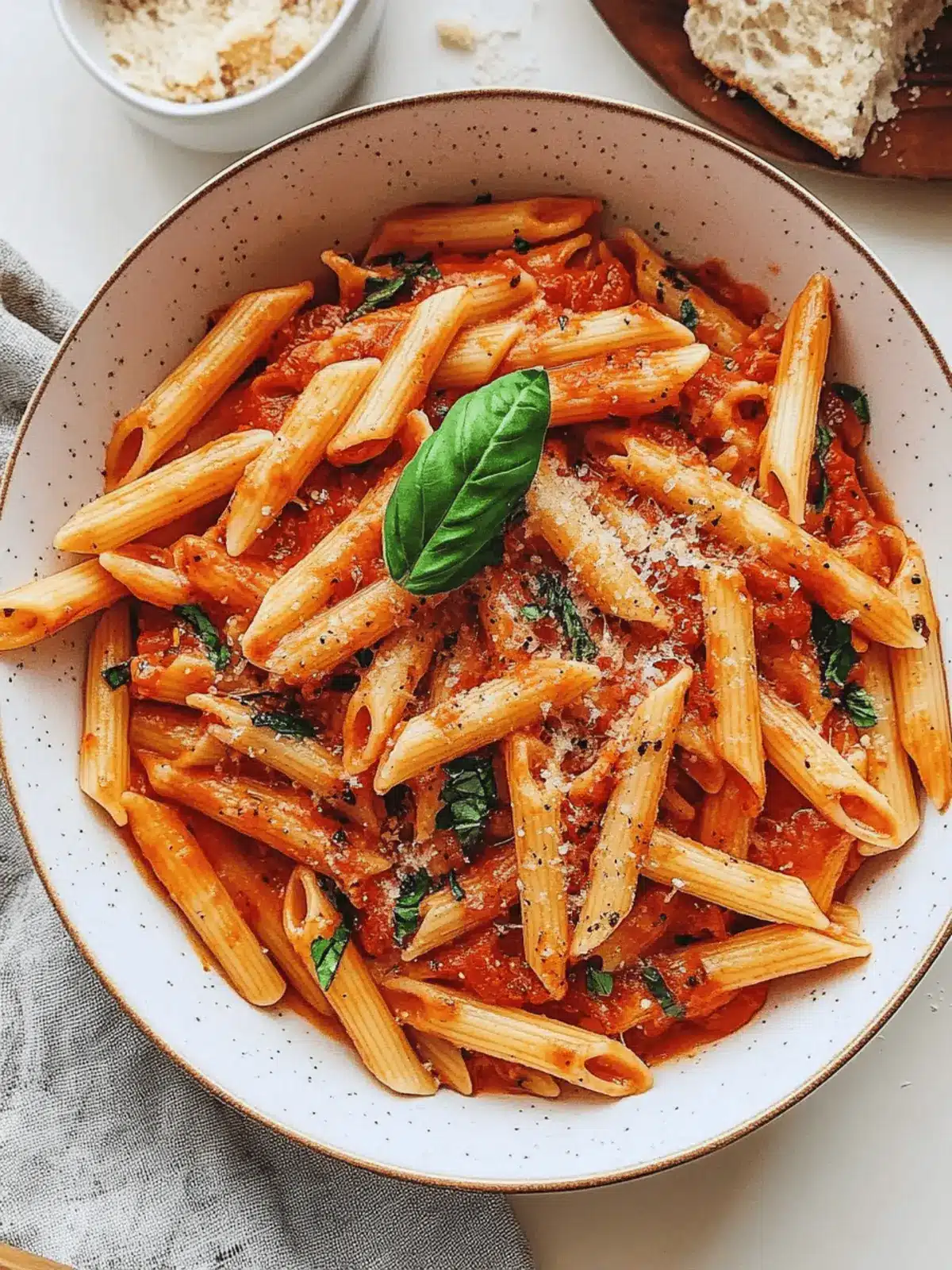 Easy Penne Arrabbiata