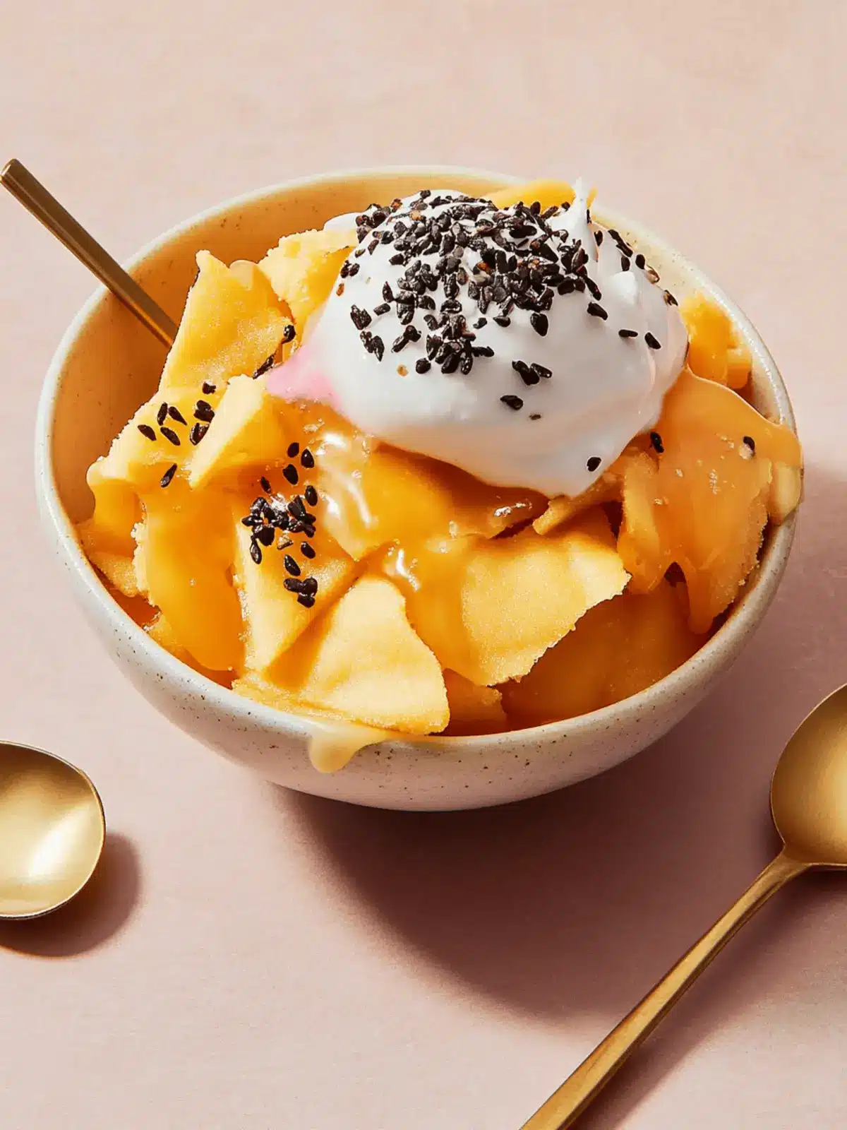 Fortune Cookie Magic Shell Sundae