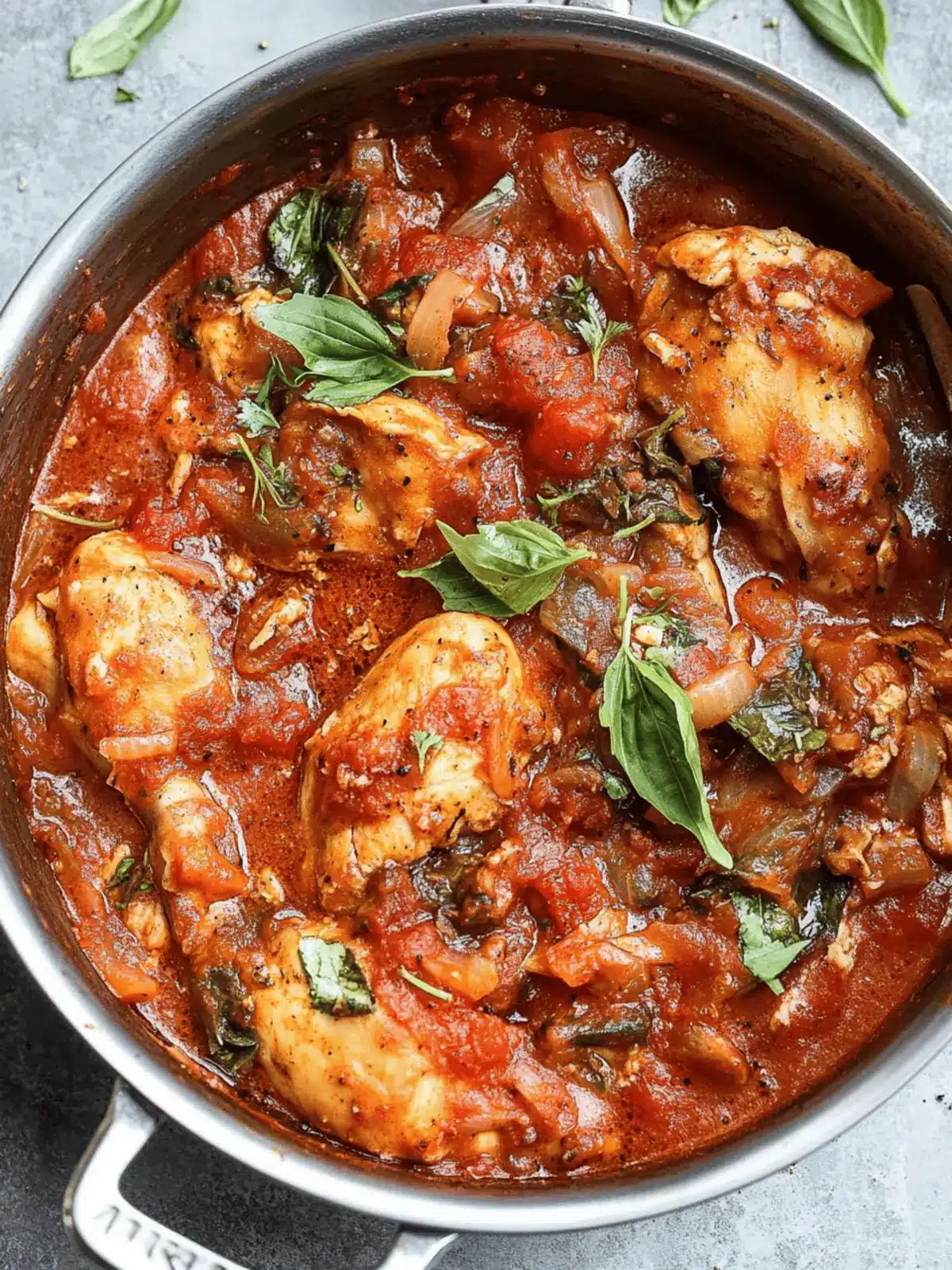 Chicken Cacciatore
