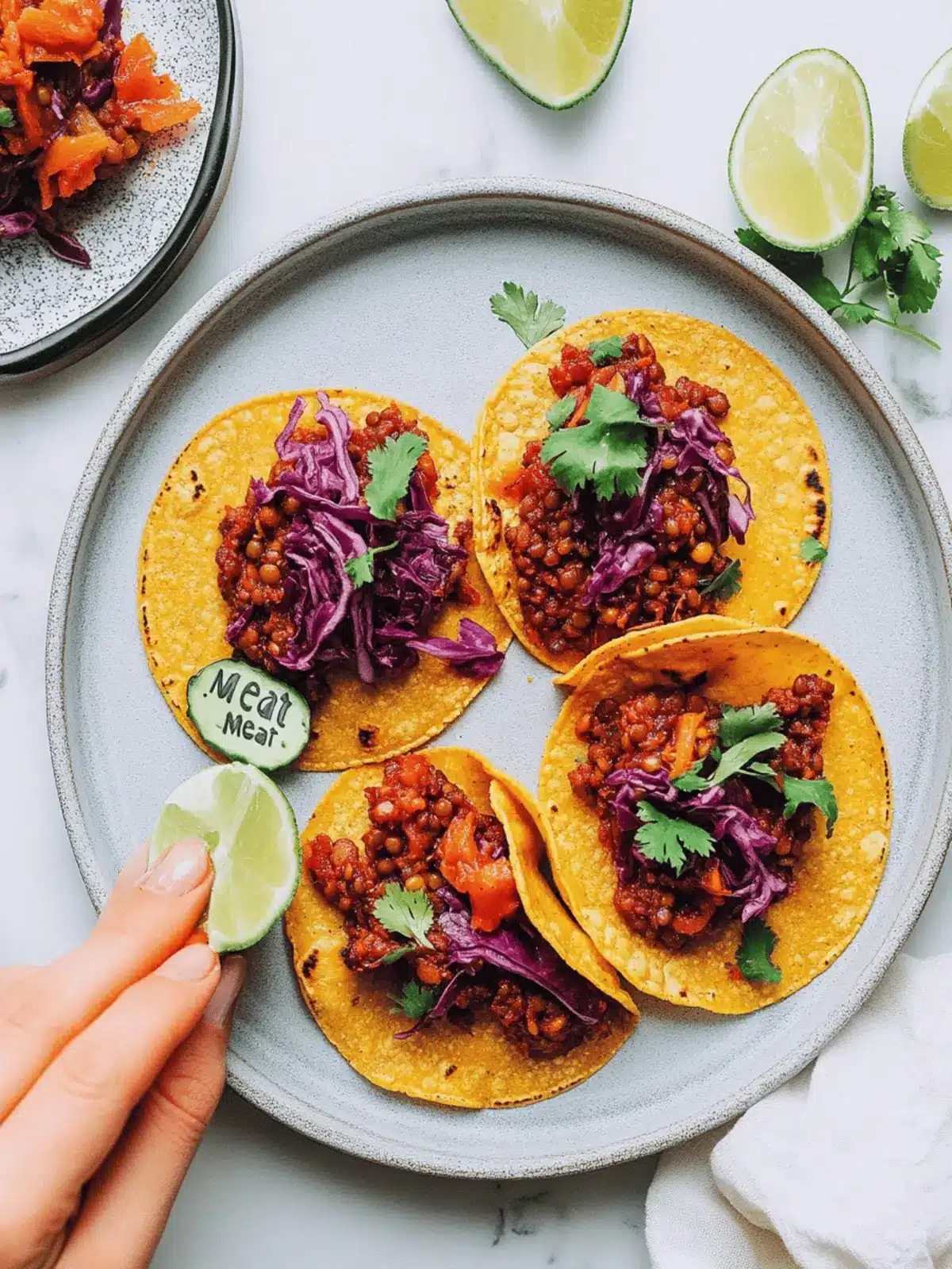 1-Pot Smoky Lentil Vegan Taco “Meat” in Just 30 Minutes 4 1-Pot Smoky Lentil Vegan Taco “Meat”