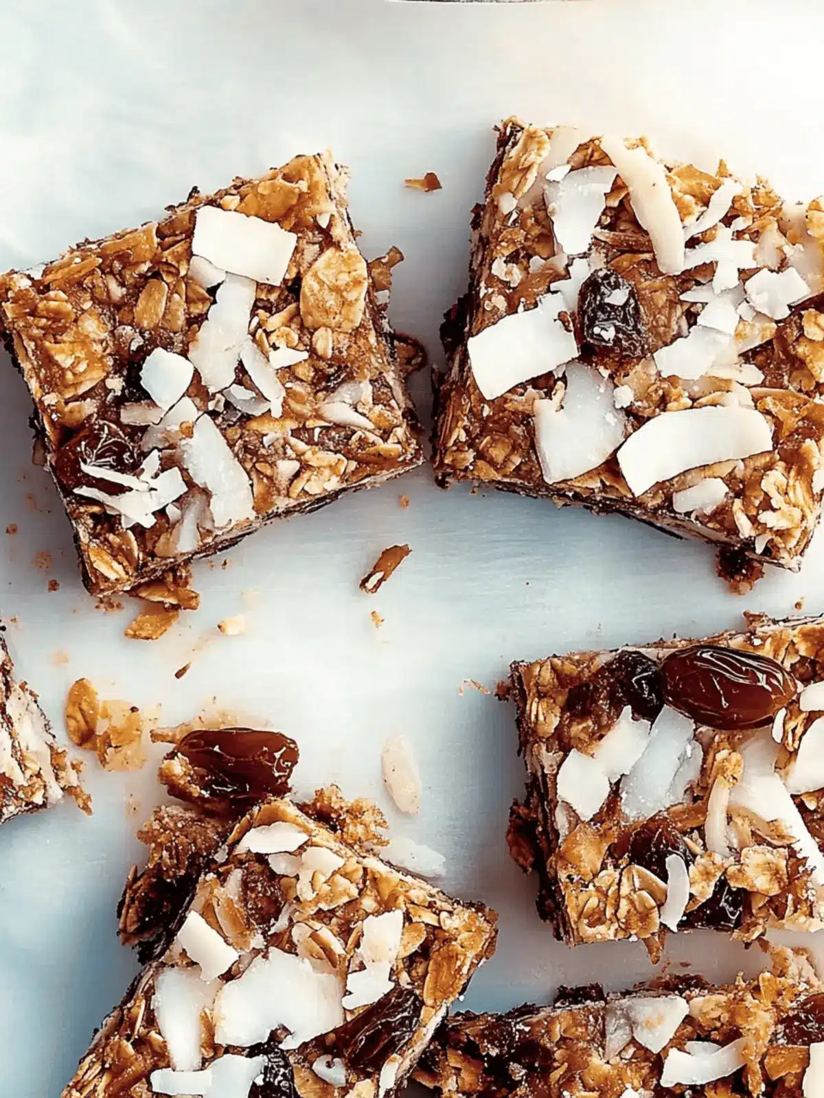 Coconut-Date Power Breakfast Bars