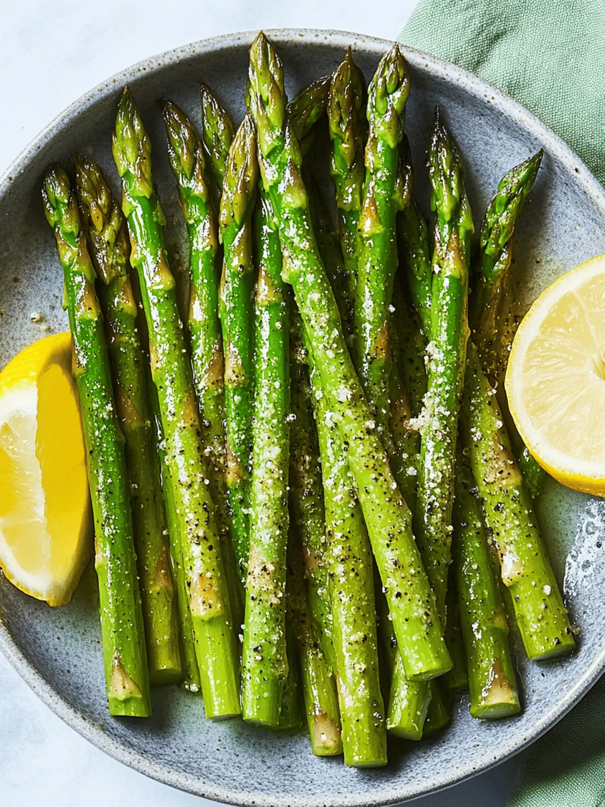 Steamed Asparagus
