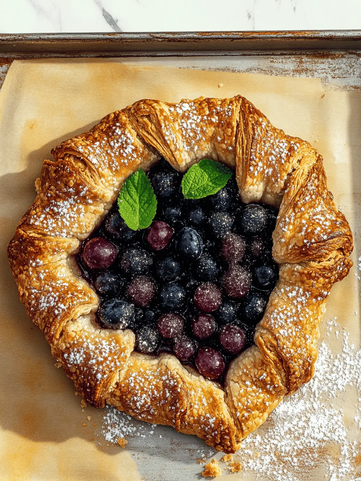 Jammy Grape Galette