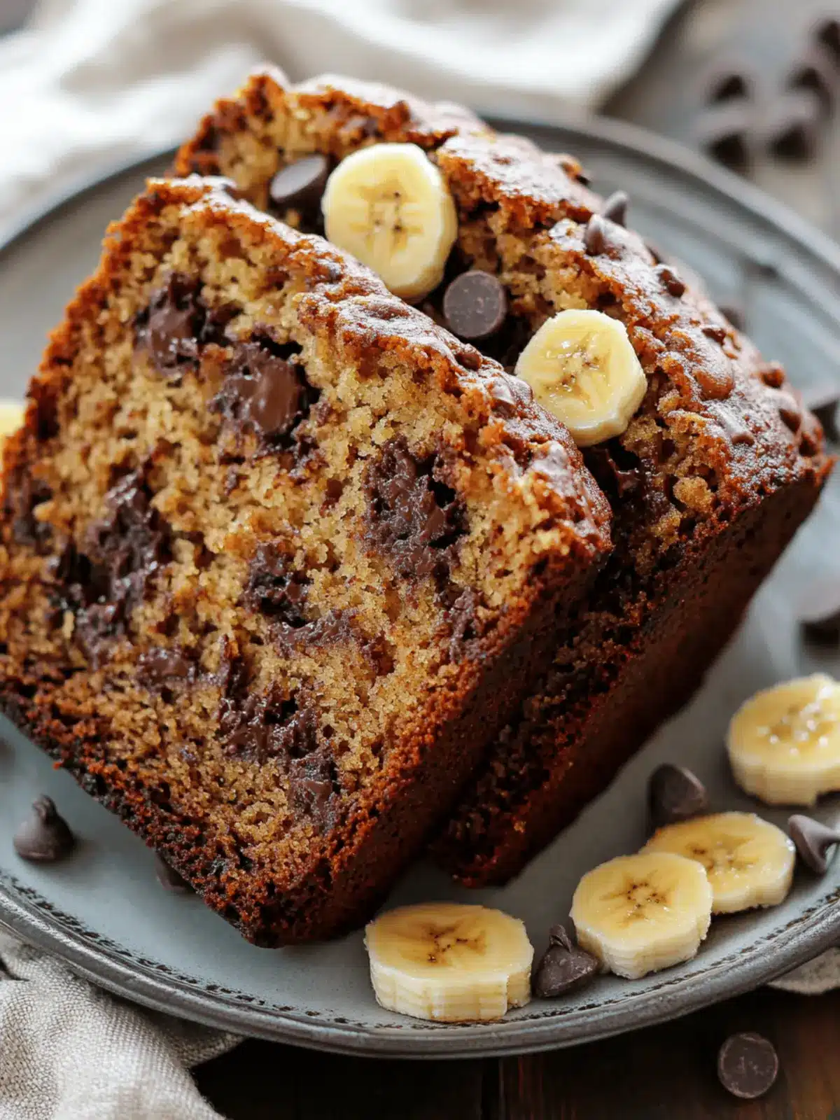 One-Bowl Chocolate Chip Banana Bread