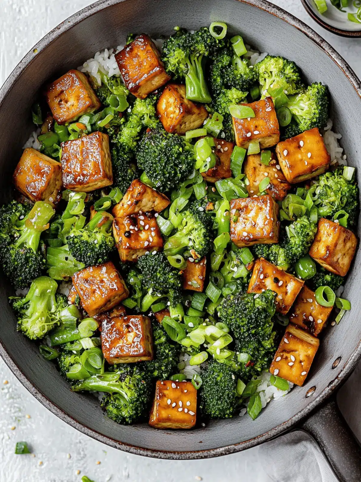 Broccoli Tofu Stir Fry