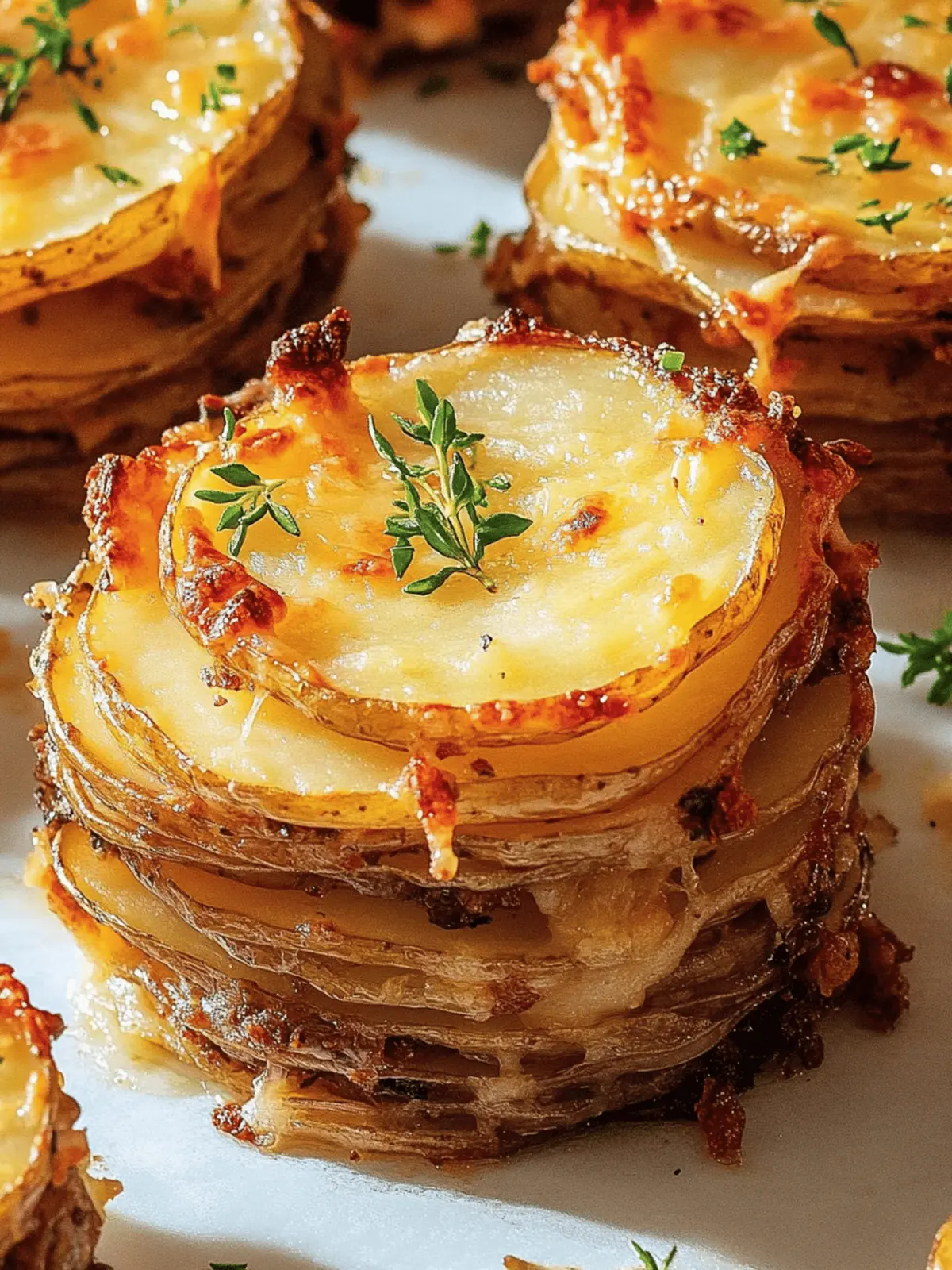 Irresistible Potatoes Au Gratin Stacks You’ll Love to Devour 4 Potatoes Au Gratin Stacks