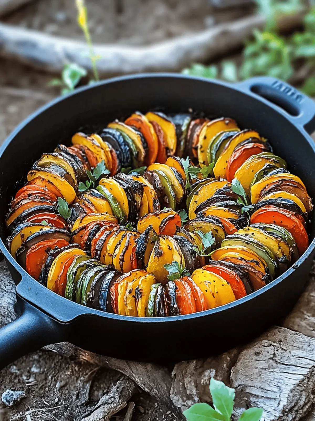 Skillet Ratatouille: Elevate Your Campfire Cooking Game!