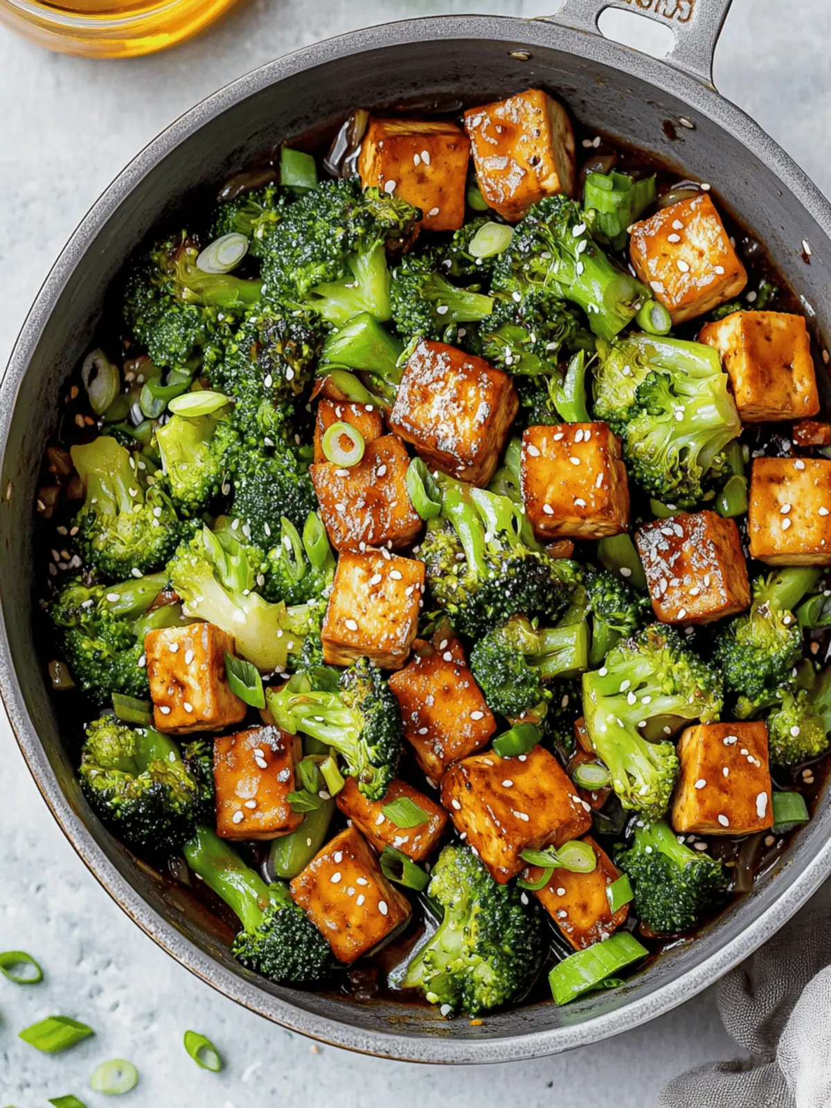 Broccoli Tofu Stir Fry