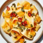 Raw Butternut Squash Ribbon Salad With Orange and Chile
