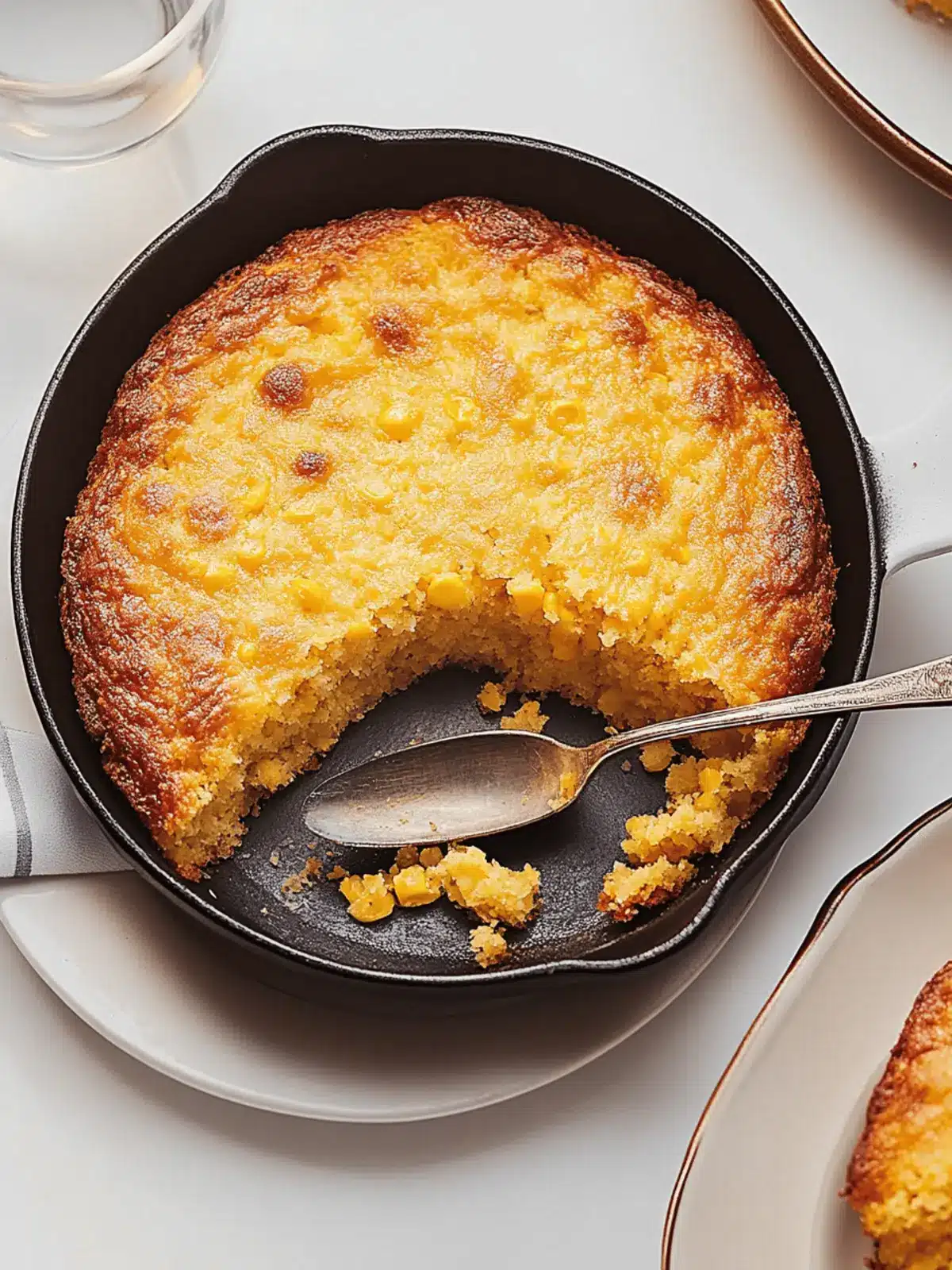Delicious Cheesy Corn Spoon Bread for Ultimate Comfort! 4 Cheesy Corn Spoon Bread