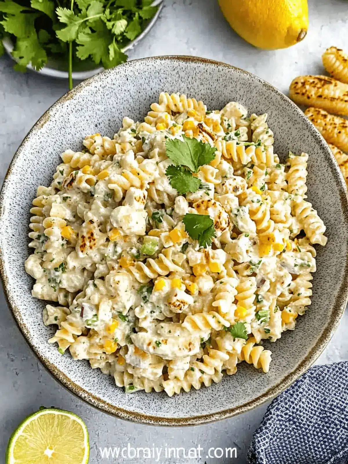 Elote Pasta Salad