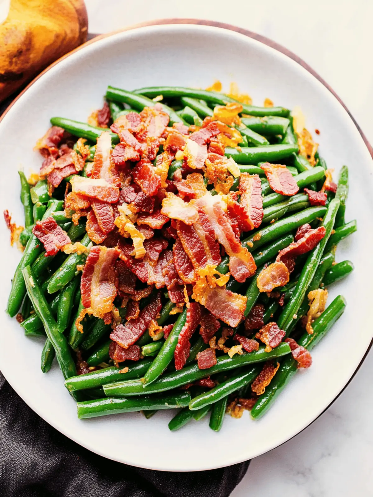 Irresistible Green Beans with Bacon Recipe for Instant Flavor 3 Green Beans with Bacon Recipe