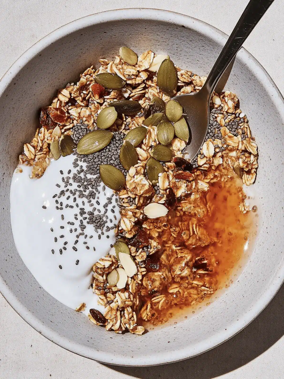 Nutty Hazelnut Granola and Chia Pudding Bowl Bliss 2 Hazelnut Granola and Chia Pudding Bowls