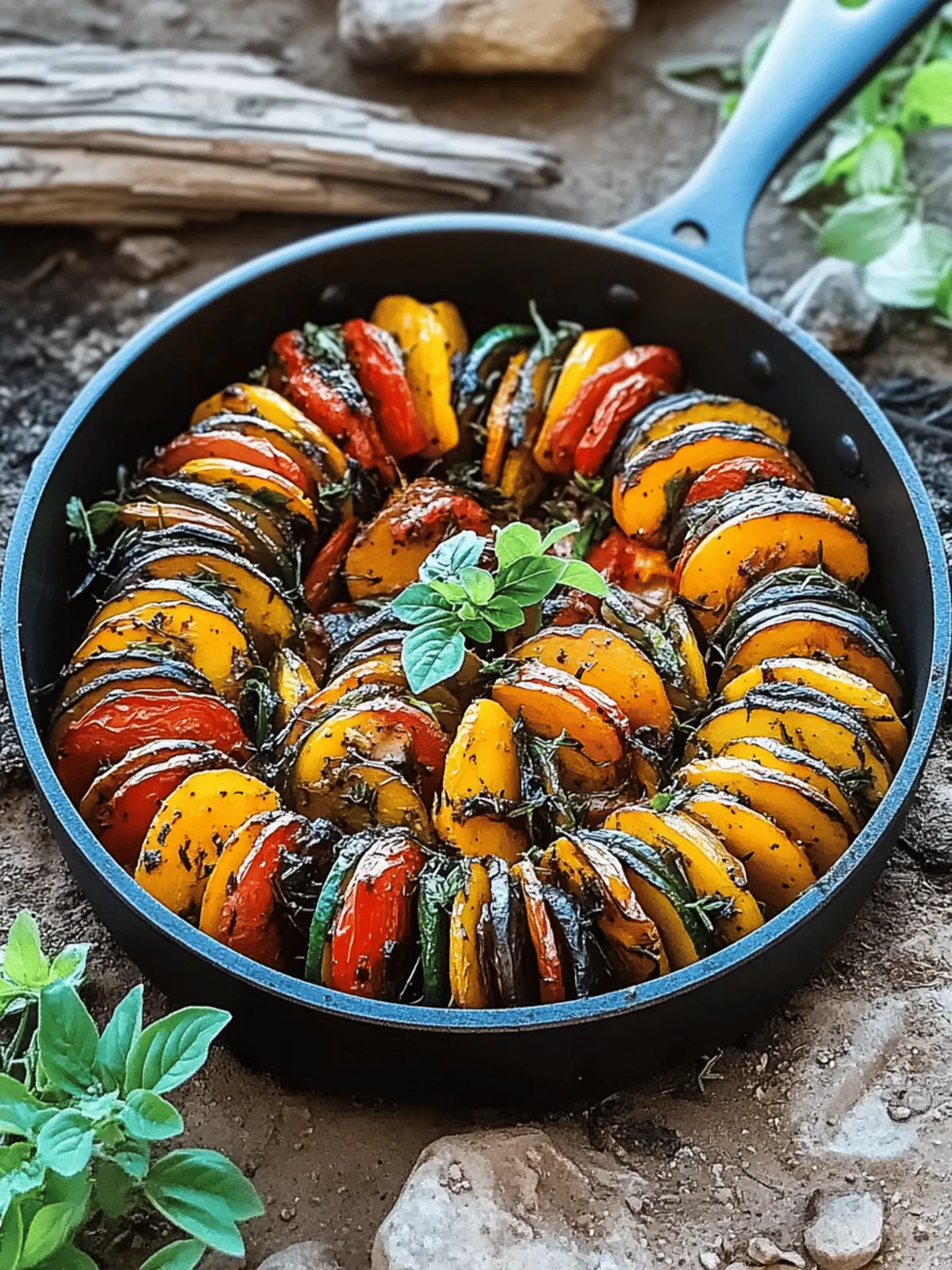 Skillet Ratatouille: Elevate Your Campfire Cooking Game!
