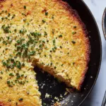 Skillet Cornbread With Chives