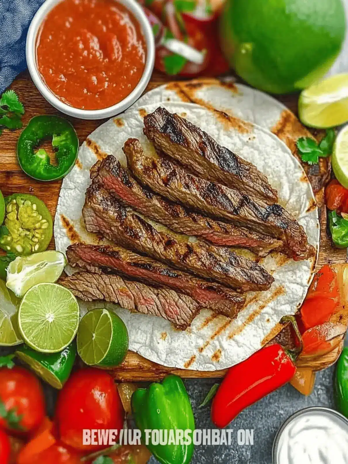 Grilled Steak Fajitas