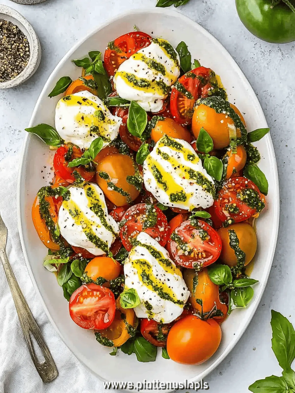 Tomato Burrata Salad