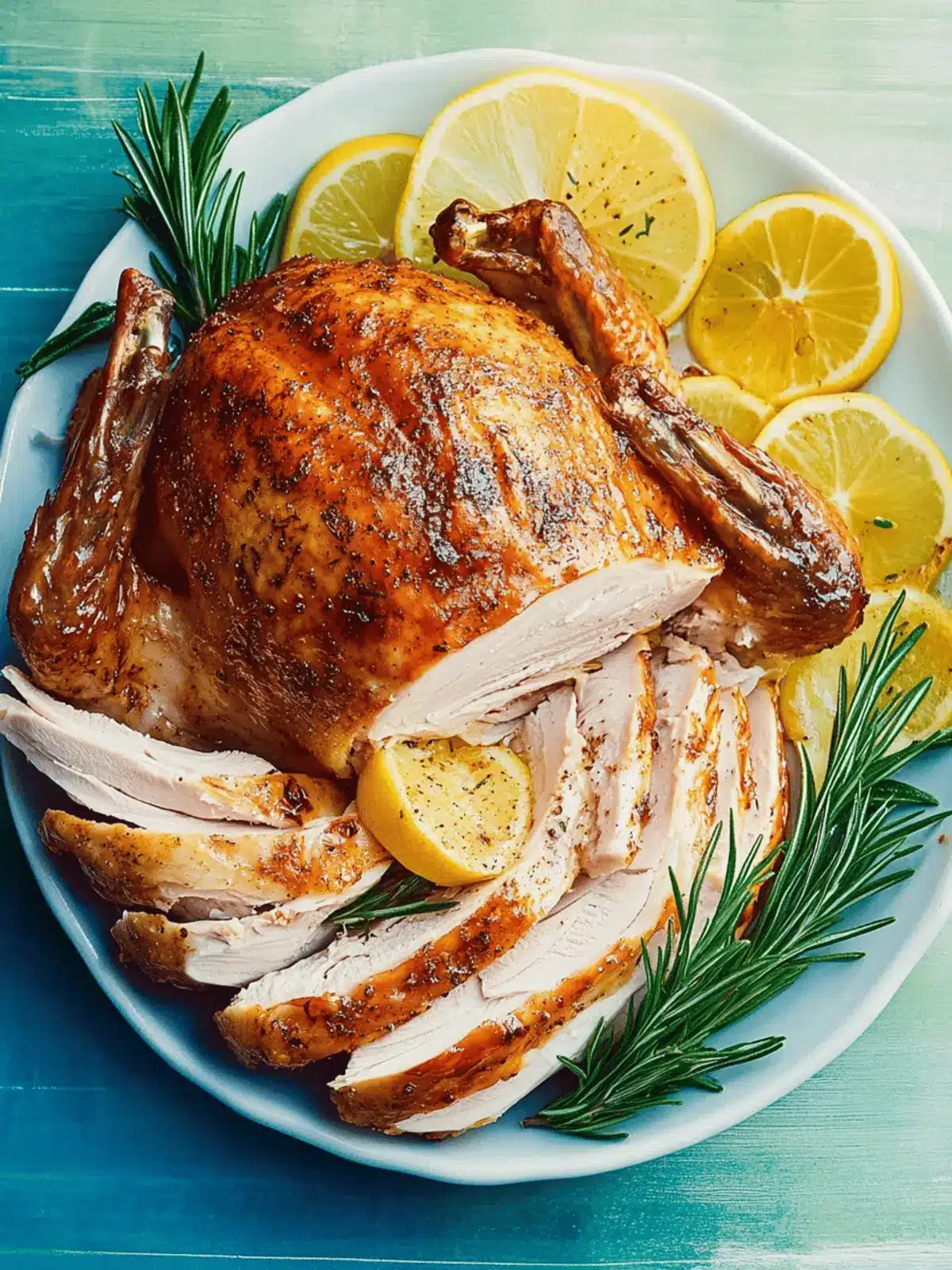 Savory Quick Thanksgiving Turkey With Lemon-Garlic Butter 2 Quick Thanksgiving Turkey With Lemon-Garlic Butter