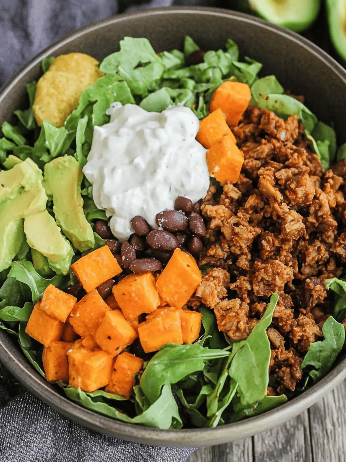 Sweetpotato Taco Salad