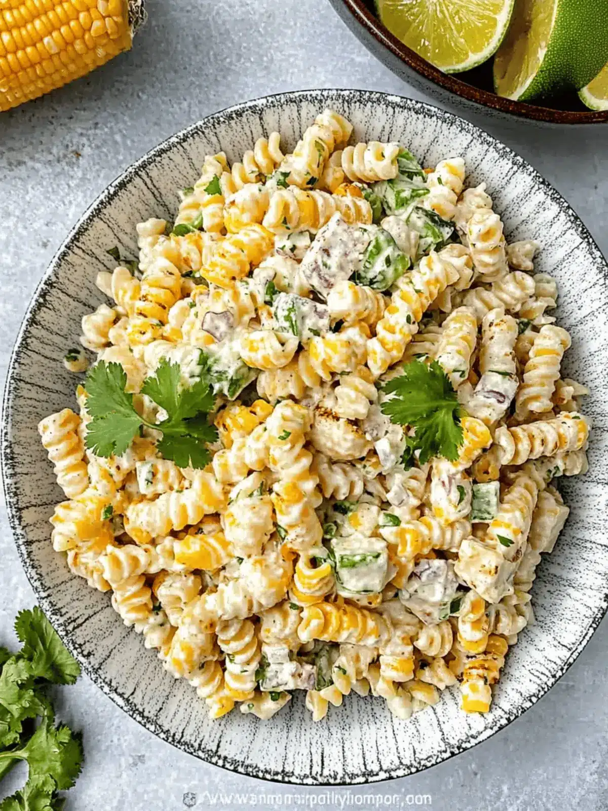 Elote Pasta Salad