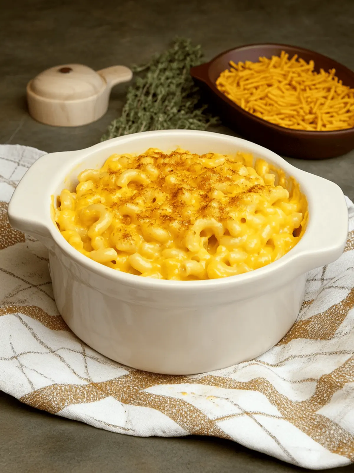 Sweetpotato Mac & Cheese