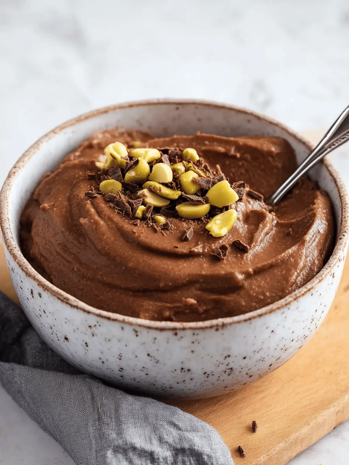 Sweetpotato Chocolate Pudding