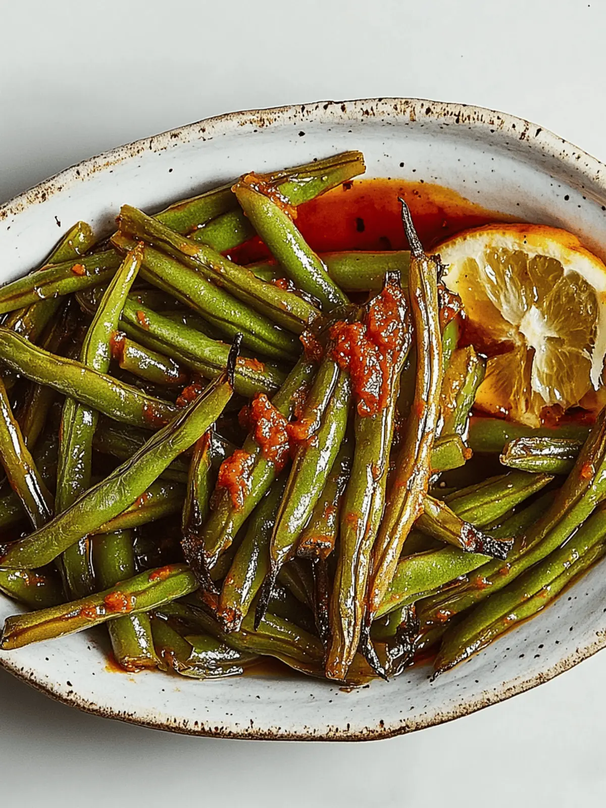 Slow-Cooked Green Beans With Harissa and Cumin Deliciously Spiced 4 Slow-Cooked Green Beans With Harissa and Cumin