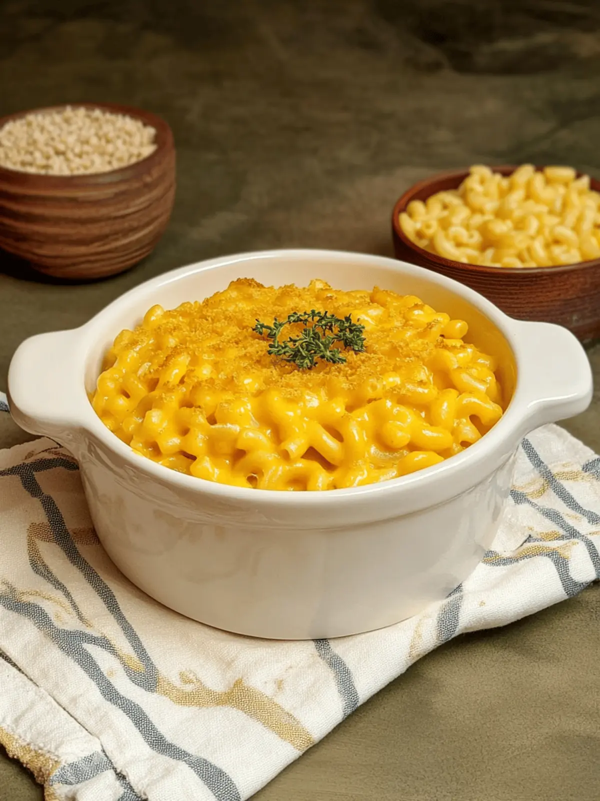 Sweetpotato Mac & Cheese
