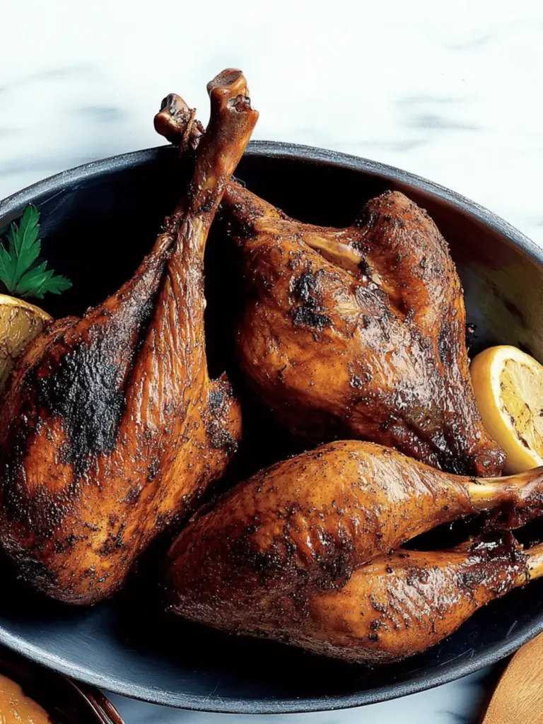 Barbecue Spice-Brined Grilled Turkey