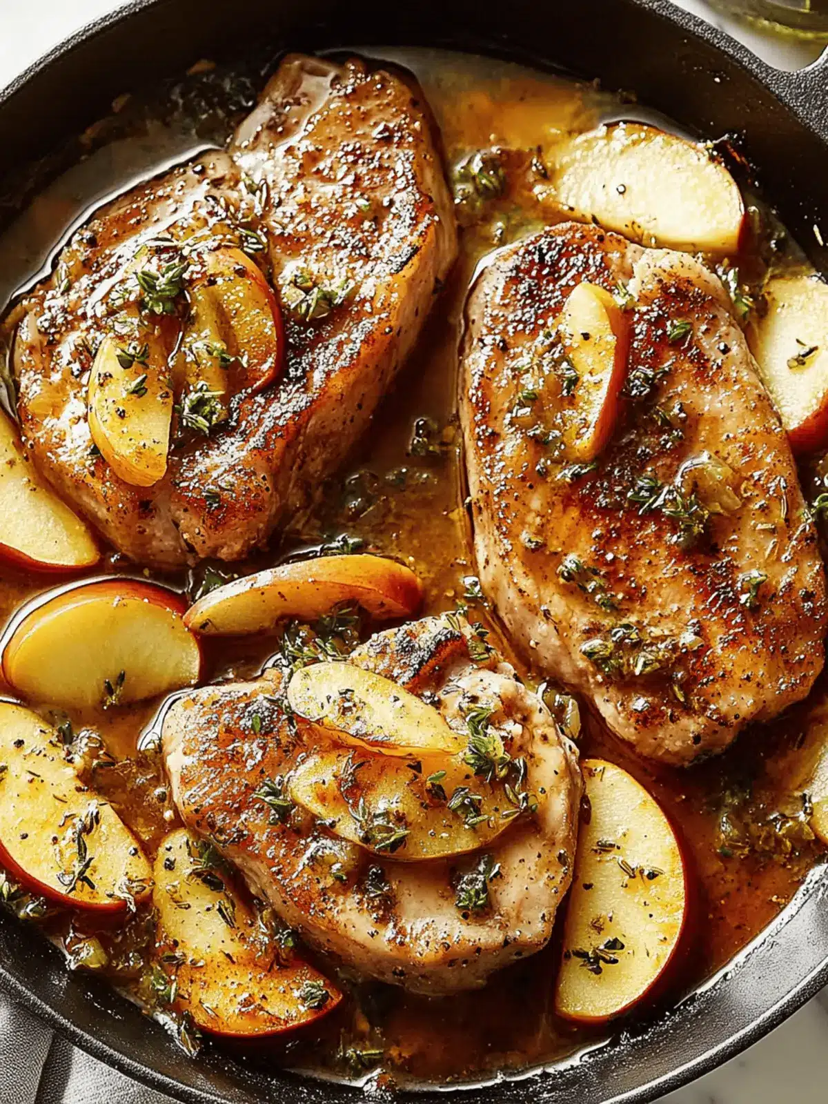 Savory Pork Chops With Apples for a Cozy Fall Dinner 4 Pork Chops With Apples