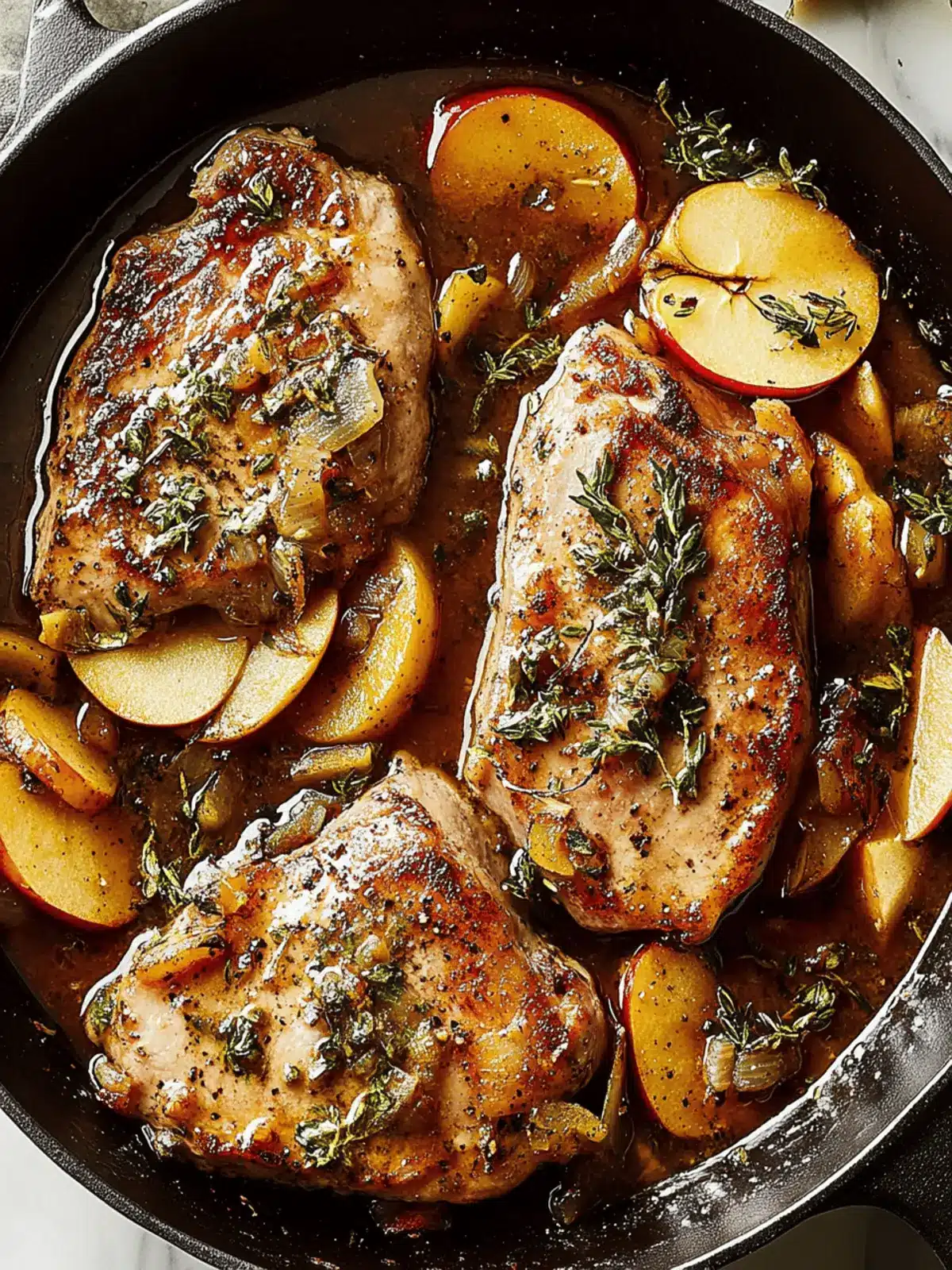 Pork Chops With Apples