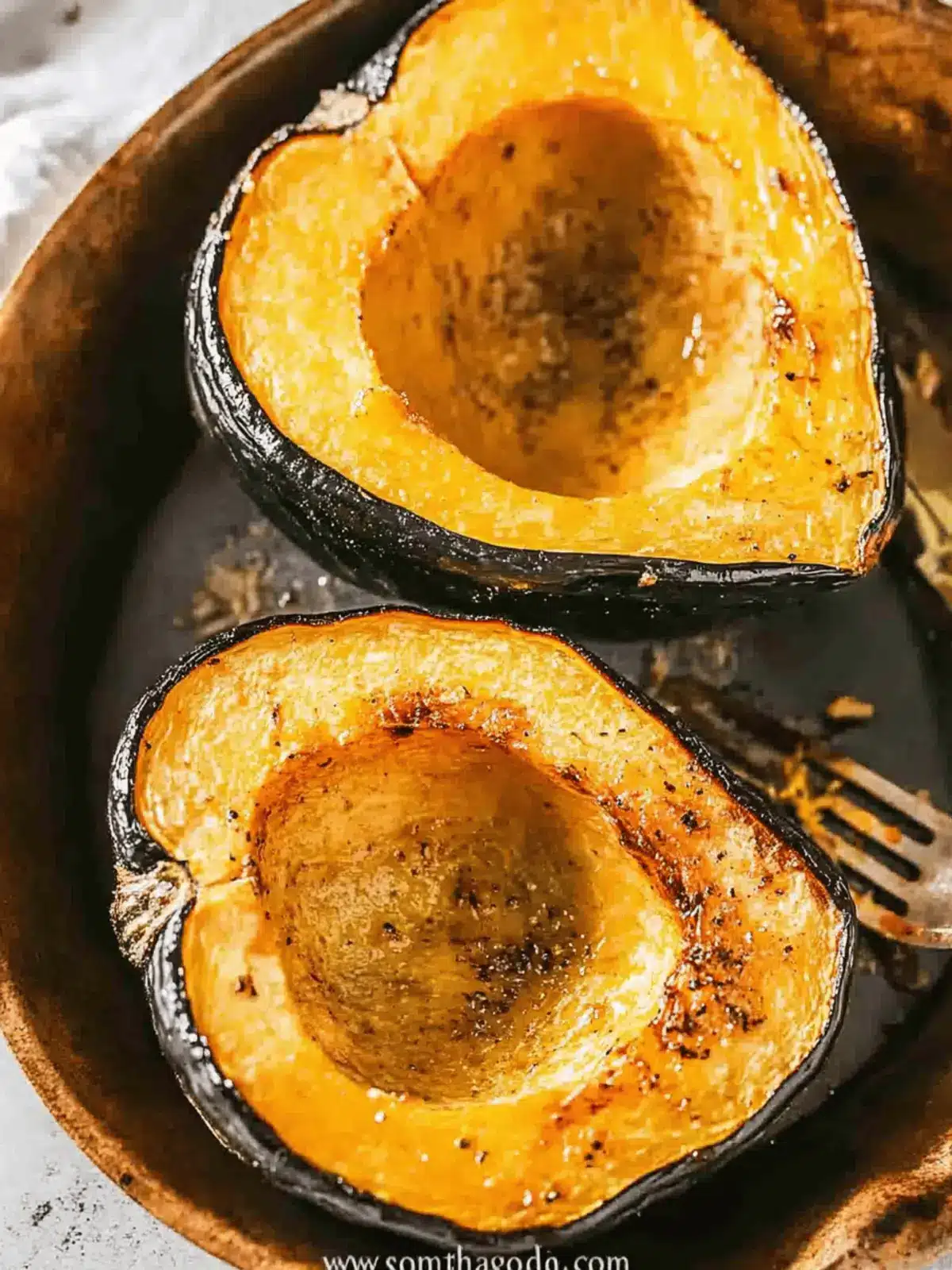 Roasted Acorn Squash