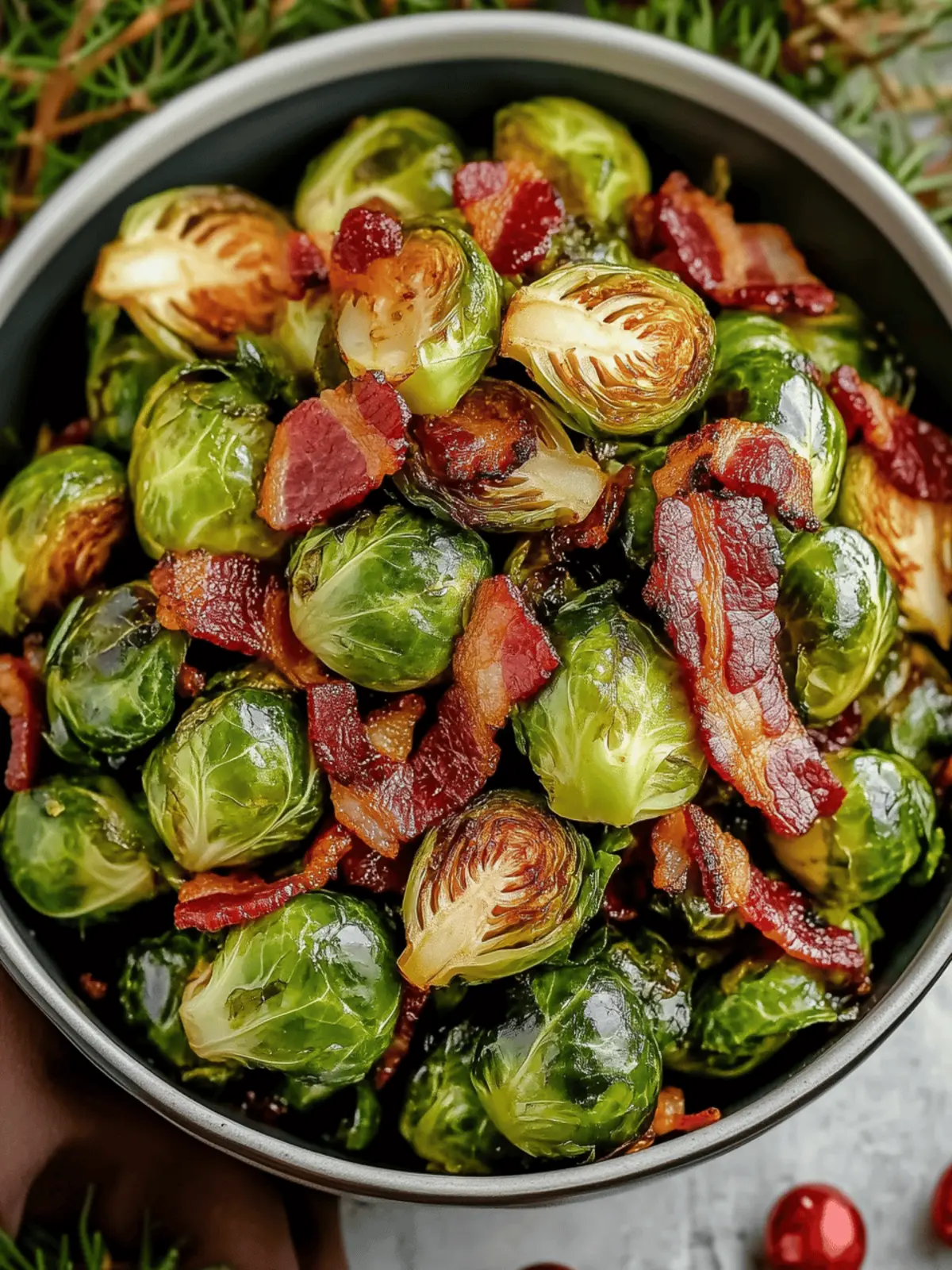 Bacon Brussels Sprouts