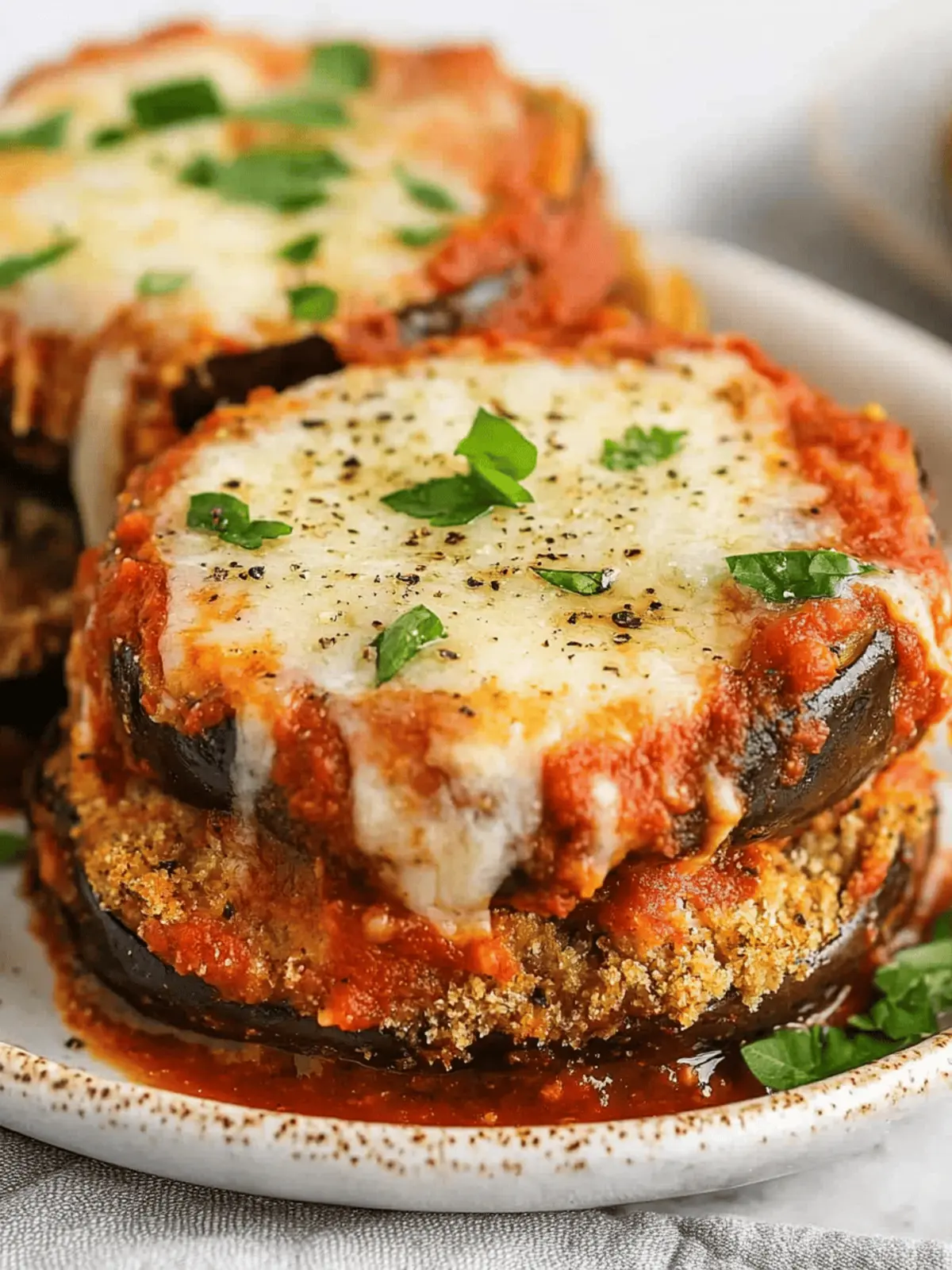 Air Fryer Eggplant Parmesan