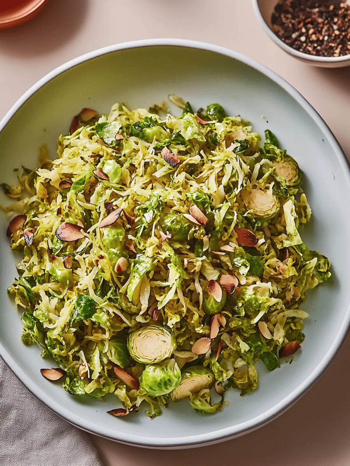 Shredded Brussels Sprouts