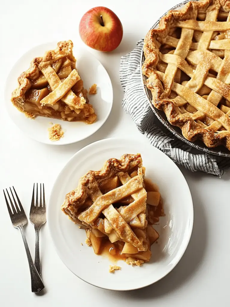 Pumpkin-Spiced Apple Pie