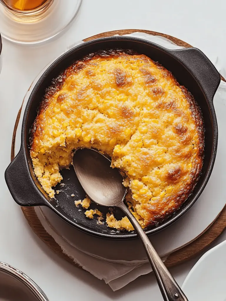 Cheesy Corn Spoon Bread