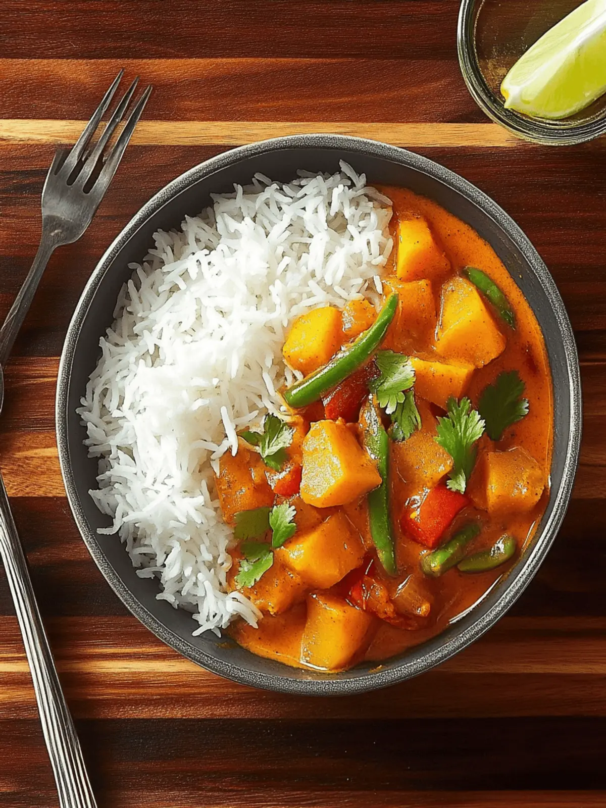 Hearty Vegan Pumpkin Curry with Thai Coconut Twist 4 Pumpkin Curry