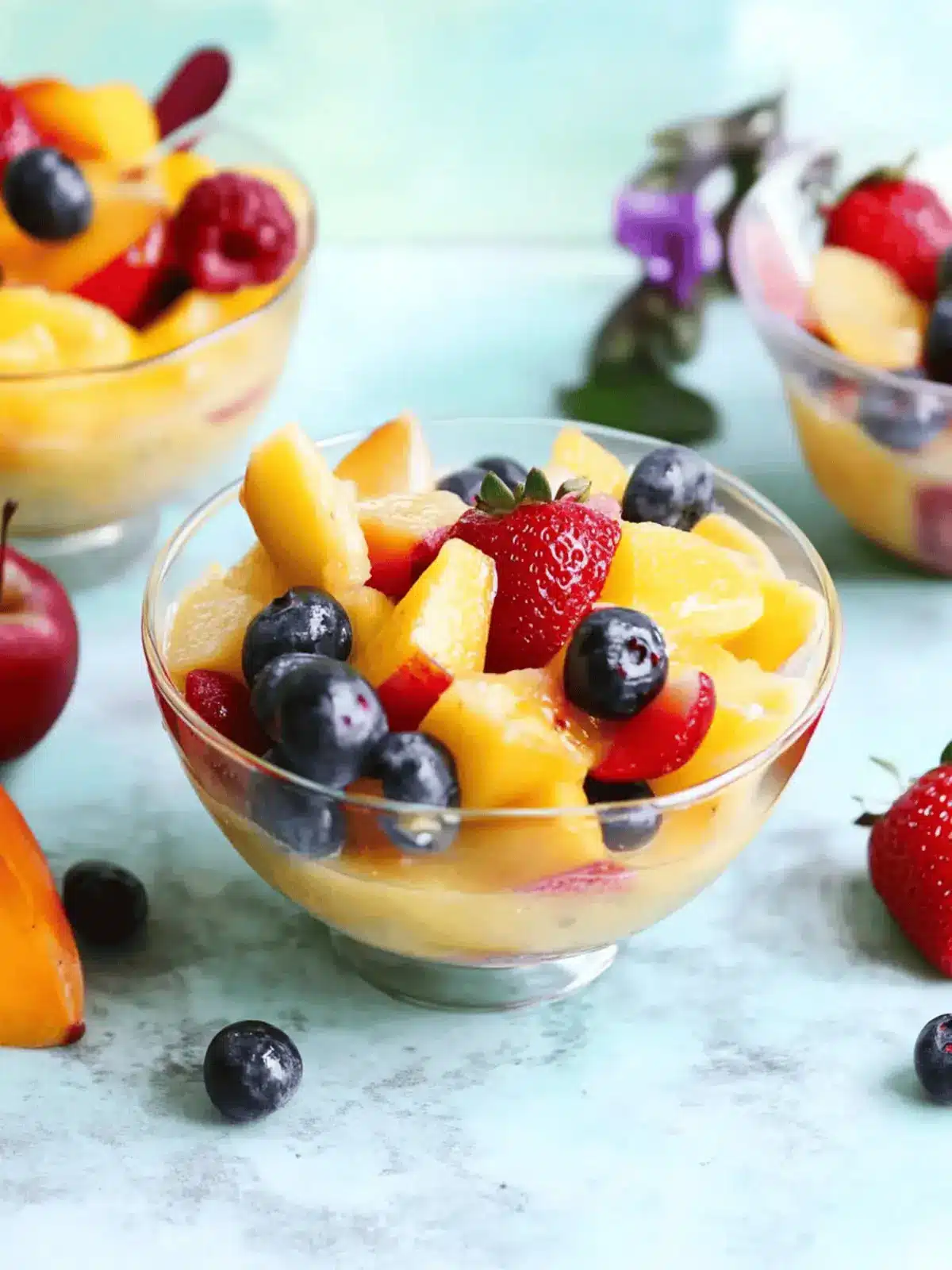 Fruit Salad With Pudding!