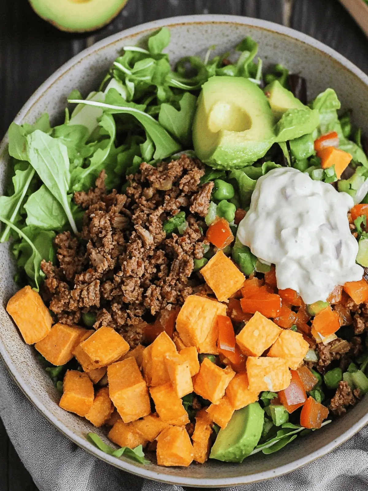 Sweetpotato Taco Salad