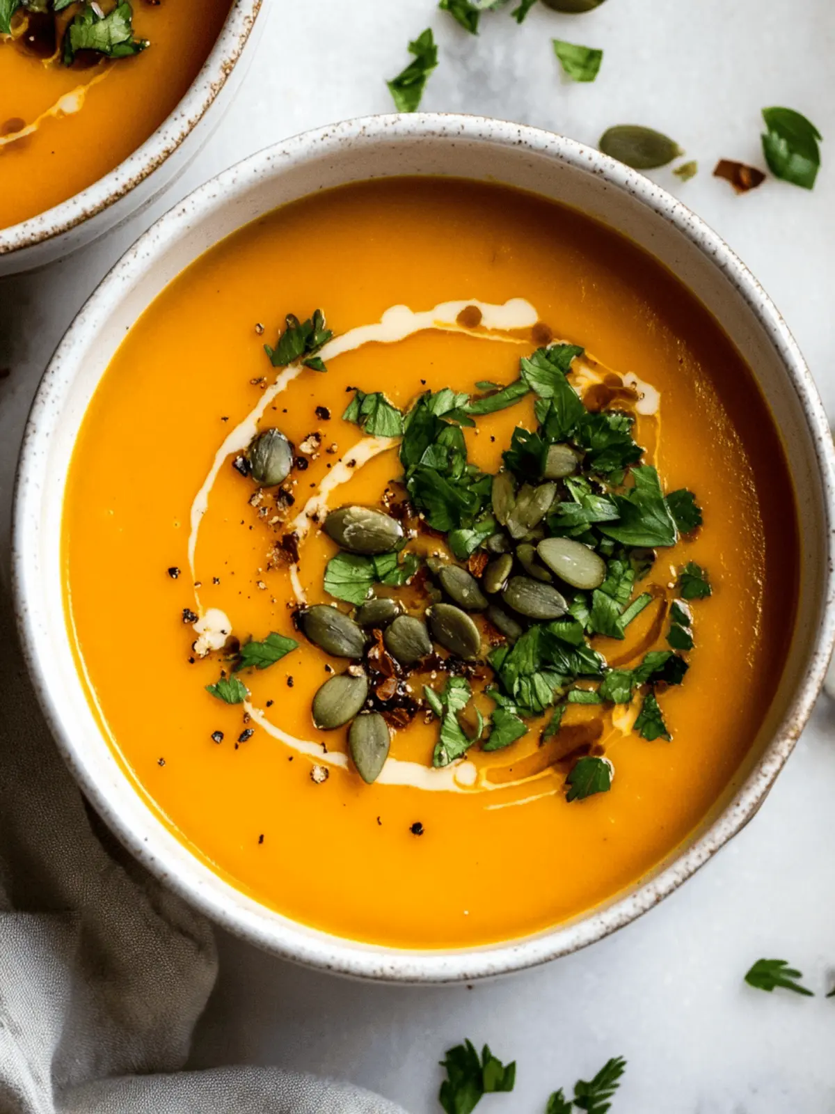 Spicy Butternut Squash Soup