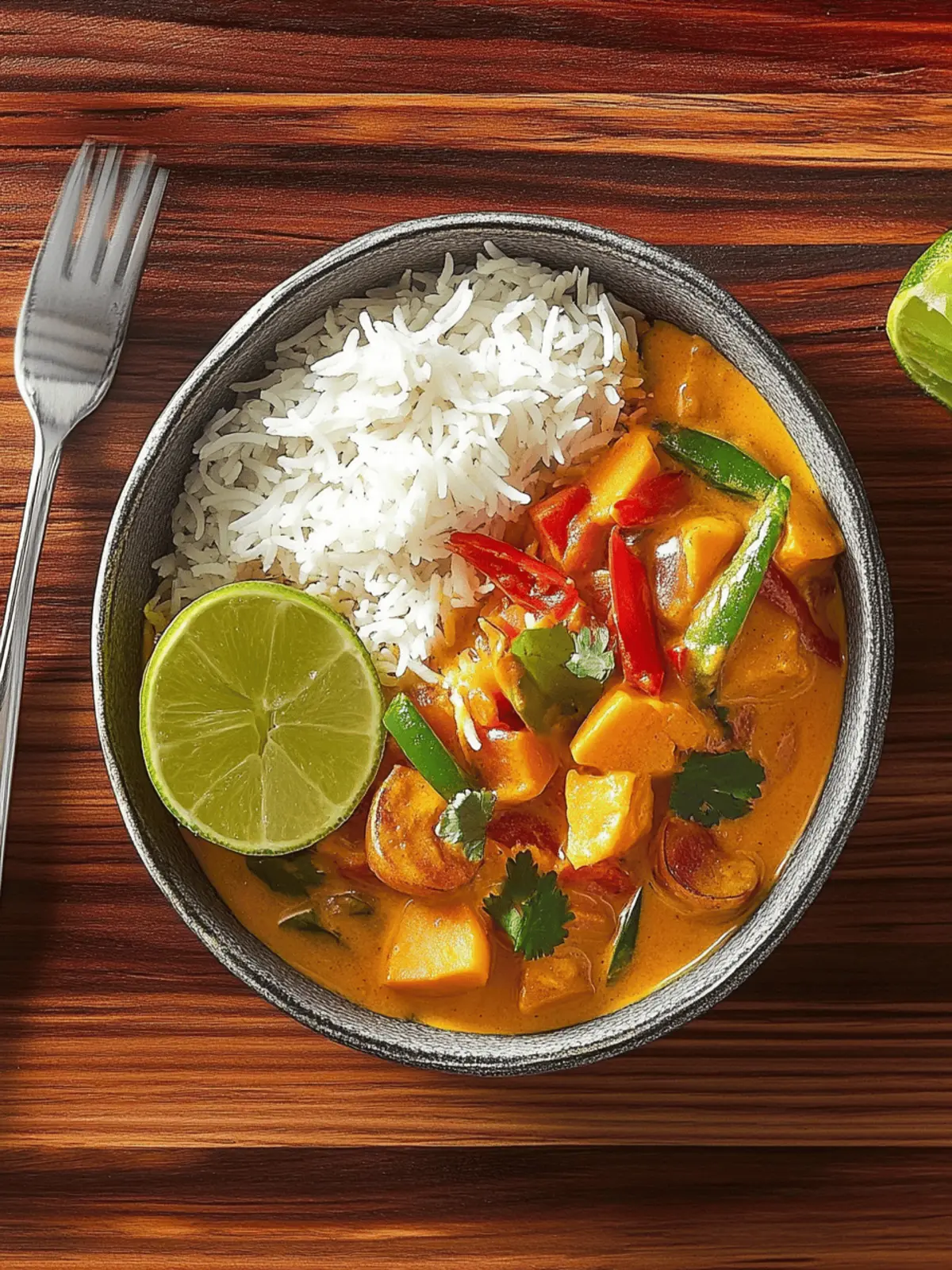 Hearty Vegan Pumpkin Curry with Thai Coconut Twist 2 Pumpkin Curry