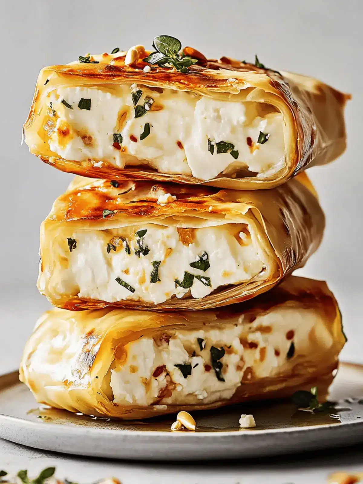 Crispy Feta Pockets with Honey: Your New Favorite Snack 3 Crispy Feta Pockets