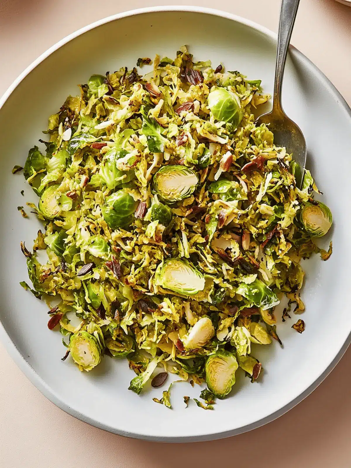 Shredded Brussels Sprouts